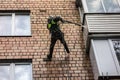 Urban mountaineering. Industrial climbers