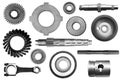 Industrial collage of spare parts. Royalty Free Stock Photo