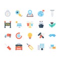 Industrial Colored Vector Icons 5