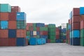 Industrial Container yard for Logistic Import Export business