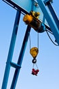 Industrial crane detail