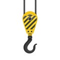 Industrial crane hook.