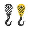 Industrial crane hook.