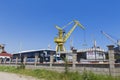 Industrial dock construction crane from Mangalia dock 