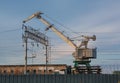 Industrial crane Royalty Free Stock Photo