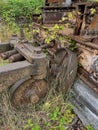 Industrial decay - Rusting metal Royalty Free Stock Photo