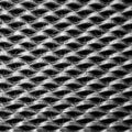 Industrial Design And Hygiene Concept: Macro Image Of A Greasy Aluminum Mesh Filter For Cooker Hood, Kitchen Exhaust Fan Filter