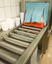 Industrial dishwasher Royalty Free Stock Photo