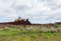 Construction Loader Machine Landscape Royalty Free Stock Photo