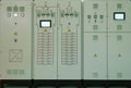 Industrial electrical switch panel in control room Royalty Free Stock Photo