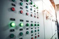 Industrial electrical switch panel Royalty Free Stock Photo