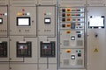 Industrial electrical switch panel Royalty Free Stock Photo