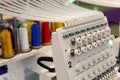 Industrial embroidery machine