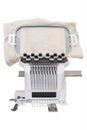 Industrial Embroidery Machine Royalty Free Stock Photo