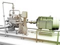 Industrial engine and power generator