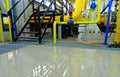 Industrial epoxy floor Royalty Free Stock Photo