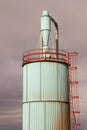 Industrial Exhaust Silo Royalty Free Stock Photo