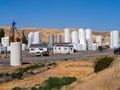 An industrial facility at the Port of Central Ferry, Washington, USA - July 25, 2021