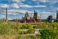 Industrial factory in Duisburg, Germany