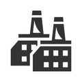 Industrial factory Icon Royalty Free Stock Photo