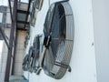 Industrial fan commercial cooling HVAC air conditioner.