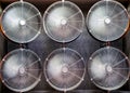 Industrial fans Royalty Free Stock Photo