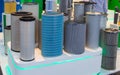 Industrial filter products