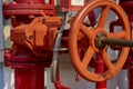 Industrial fire protection control valve Royalty Free Stock Photo