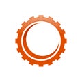 Industrial Gear Cog with Crescent Shape Inside