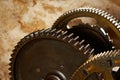 Industrial gears Royalty Free Stock Photo