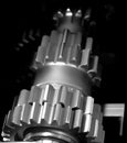 Industrial Gears Background Royalty Free Stock Photo