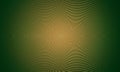 Industrial golden green metallic shining background of molded embossed rhombuses composing grid of curves and circles