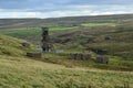 Industrial graveyard in North pennines UK