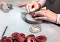 Industrial grinding and polishing wheels