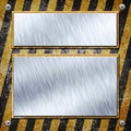 Industrial grungy steel plate Royalty Free Stock Photo