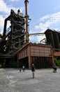 Industrial heritage in Landscape Park Duisburg, Germany