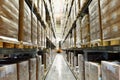 Industrial high-bay warehouses - storage of goods