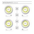 Industrial infographics elements. Modern design te