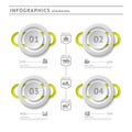 Industrial infographics elements. Modern design te