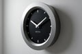 Industrial-Inspired Wall Clock Design Royalty Free Stock Photo