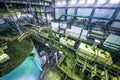 Industrial interior of factory Royalty Free Stock Photo