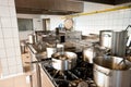 Industrial kitchen Royalty Free Stock Photo