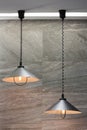 Industrial lamps made off metal