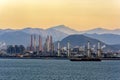 Industrial landscape in South Korea