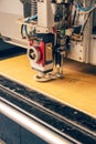 Industrial laser cutter Royalty Free Stock Photo