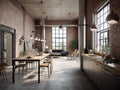 Industrial Loft Royalty Free Stock Photo