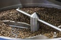 Industrial machine for roasting coffee beans Royalty Free Stock Photo