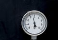 Industrial manometer Royalty Free Stock Photo