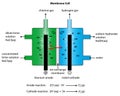 Industrial manufacture of chlorine and caustic soda