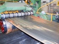 Industrial metal coils cutter machine